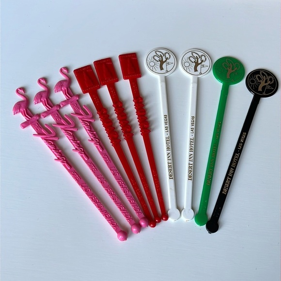 Vintage Las Vegas Hotel Swizzle Sticks - Picture 1 of 10